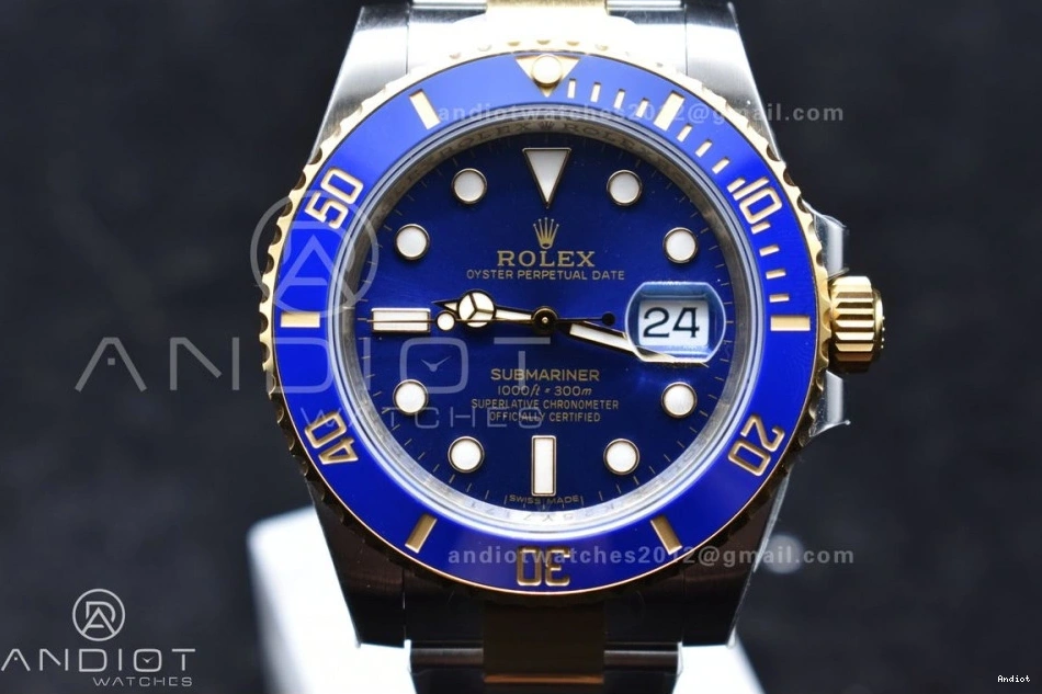 904L Blue Blue Edition YG Submariner VSF 116613LB Dial Ceramic Best 1:1 Steel VS3135 0124